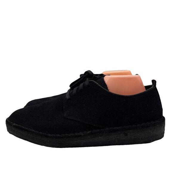 Clarks Originals Coal London Oxfords Mens 11.5 M Black Suede